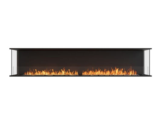 Studio front view of the EcoSmart Fire Flex 104BY Bay Fireplace Insert