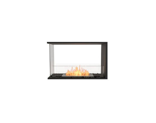 Studio front view of the EcoSmart Fire Flex 32PN Peninsula Fireplace Insert