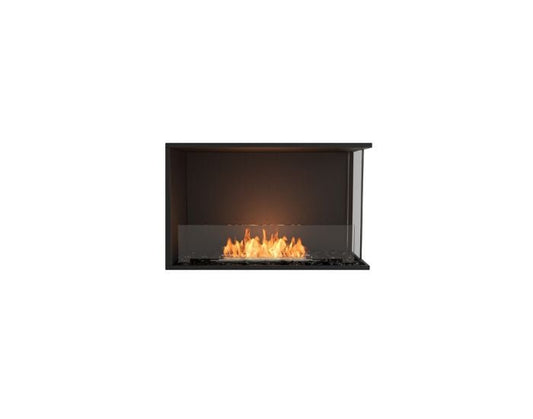 Studio front view of the EcoSmart Fire Flex 32RC Right Corner Fireplace Insert