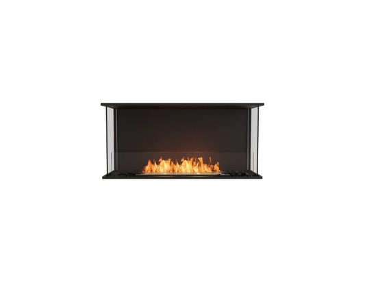 Studio front view of the EcoSmart Fire Flex 42BY Bay Fireplace Insert