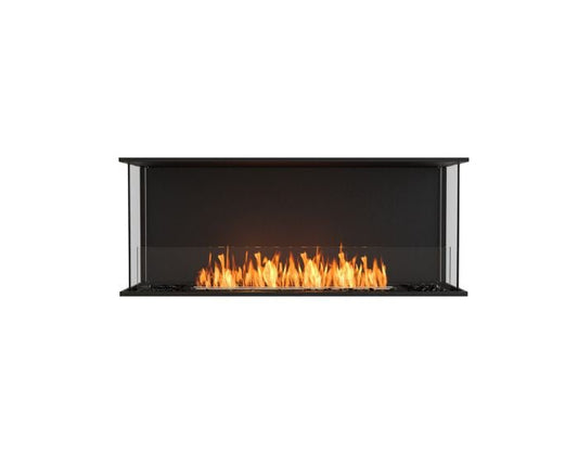 Studio front view of the EcoSmart Fire Flex 50BY Bay Fireplace Insert