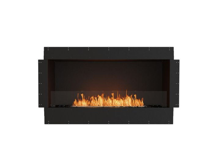 Studio front view of the EcoSmart Fire Flex 50SS Single Sided Fireplace Insert with flaps