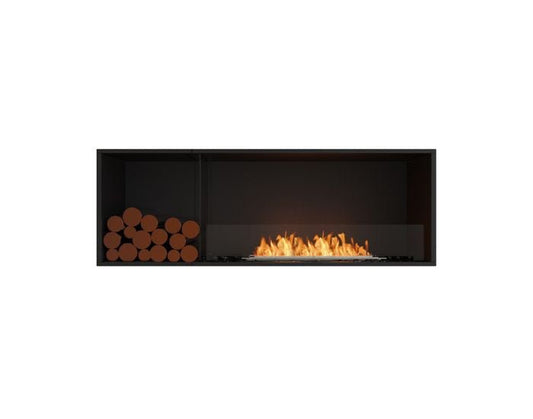 Studio front view of the EcoSmart Fire Flex 60SS.BXL Single Sided Fireplace Insert