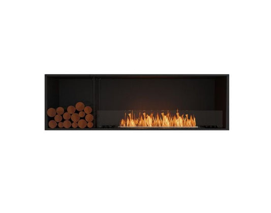 Studio front view of the EcoSmart Fire Flex 68SS.BXL Single Sided Fireplace Insert