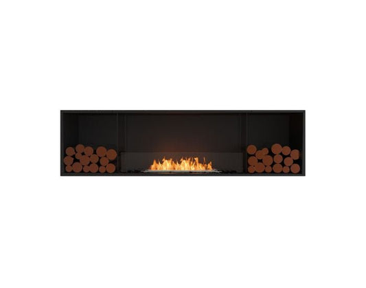 Studio front view of the EcoSmart Fire Flex 78SS.BX2 Single Sided Fireplace Insert